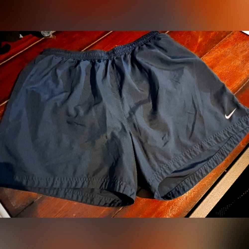 Women's Nike Dri-fit navy blue shorts, size M